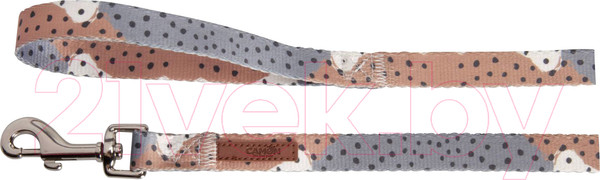 Изображение товара Поводок Camon DC118/H.01 (серый/бежевый в крапинку)