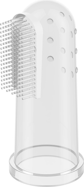 Изображение товара Зубная щетка для новорожденных BabyOno В футляре / 723/01 (прозрачный)