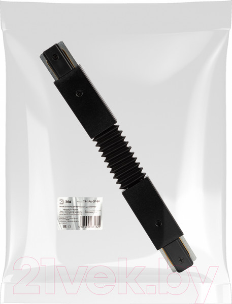 Изображение товара Коннектор для шинопровода ЭРА TR-1PA-СF-BK / Б0054473