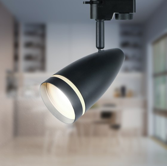 Изображение товара Трековый светильник ЭРА TR49-GU10 BK / Б0054162