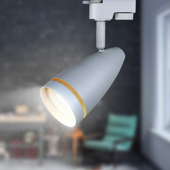 Изображение товара Трековый светильник ЭРА TR49-GU10 WH / Б0054161