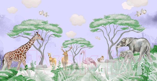 Изображение товара Фотообои листовые Citydecor Детский сюжет 4 (500x260)