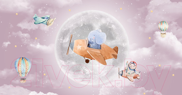 Изображение товара Фотообои листовые Citydecor Мечтатели 2 (500x260)