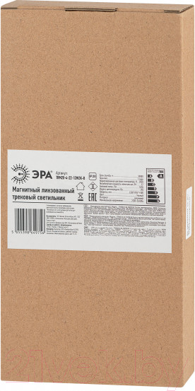 Изображение товара Трековый светильник ЭРА TRM20-4-22-12W3K-B / Б0054815