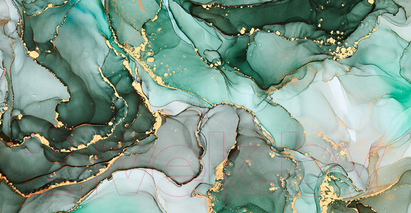 Изображение товара Фотообои листовые Citydecor Флюид Арт 18 (500x260)