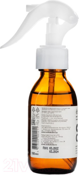 Изображение товара Средство для очистки интимных игрушек Eska Натуральный (100мл)