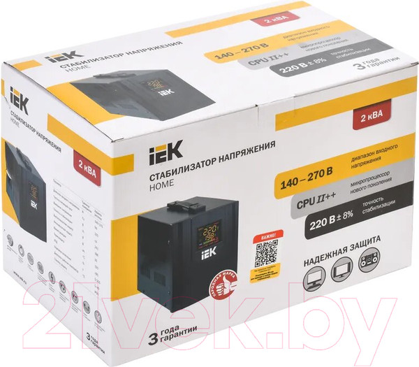 Изображение товара Стабилизатор напряжения IEK Home IVS20-1-02000