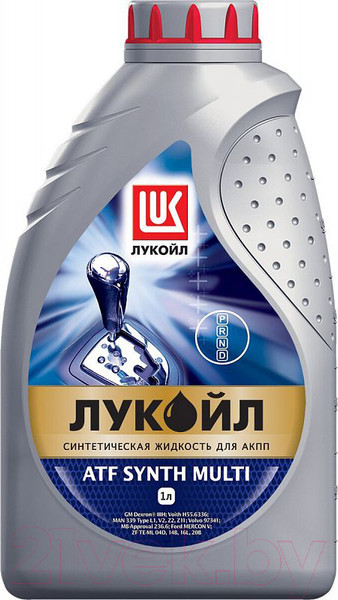 Изображение товара Трансмиссионное масло Лукойл ATF Synth Multi / 1611442 (1л)