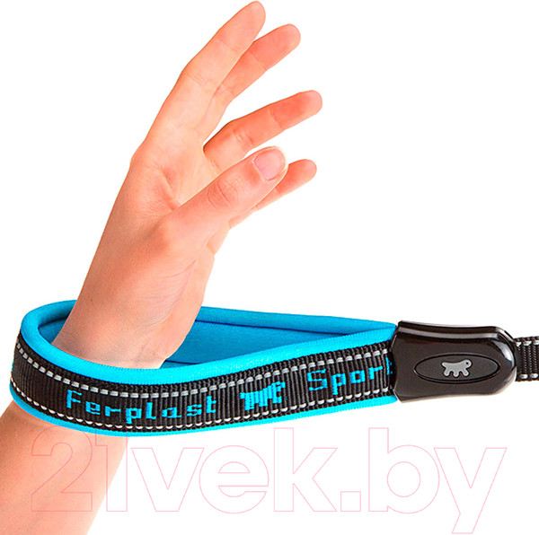 Изображение товара Поводок Ferplast Sport Dog Matic G25/120 / 78004425 (голубой)