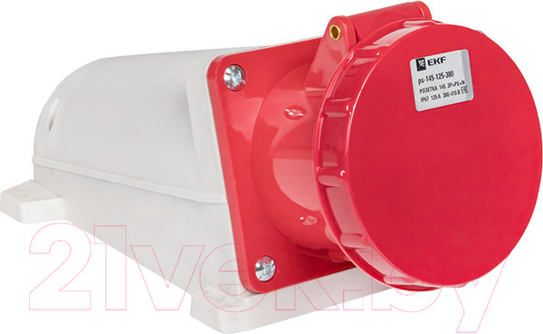 Изображение товара Розетка силовая EKF PS-145-125-380