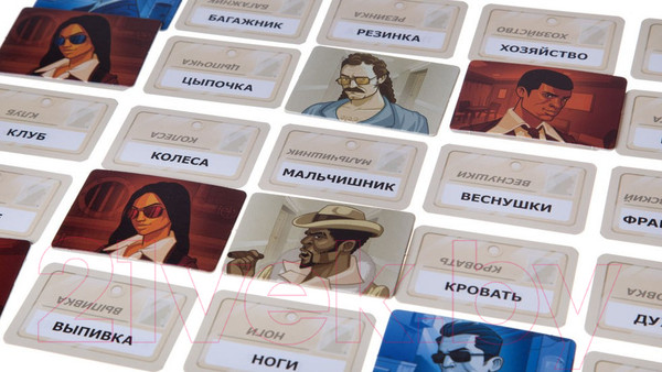 Изображение товара Настольная игра GaGa Кодовые имена. Глубоко под прикрытием / GG117