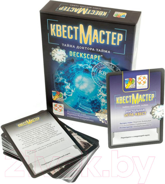 Изображение товара Настольная игра Стиль Жизни КвестМастер. Тайна доктора Тайма