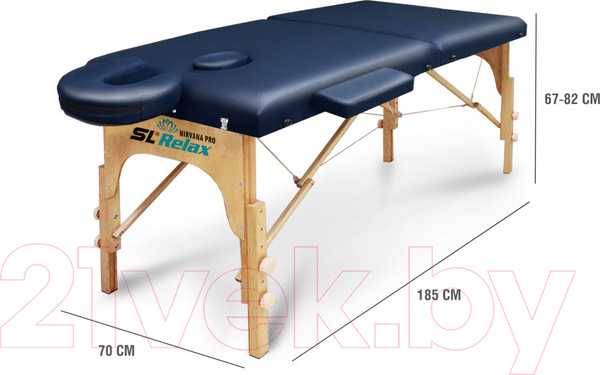 Изображение товара Массажный стол SL Relax Nirvana Pro / SLR-11 (синий)