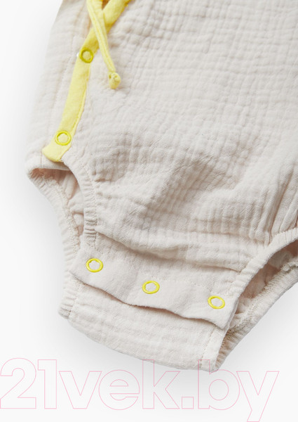 Изображение товара Боди для малышей Happy Baby 88127 (бежевый, р.74-80)