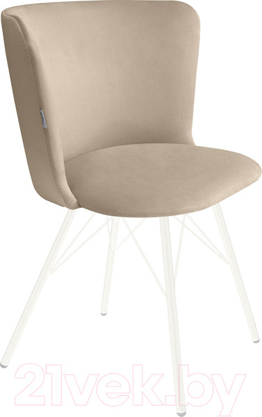 Изображение товара Стул Sheffilton SHT-ST36/S37 (ванильный крем/белый)