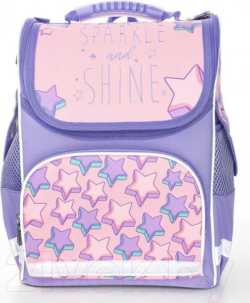 Изображение товара Школьный рюкзак Schoolformat Basic Shine Bright РЮКЖК-ШБР (сиреневый)