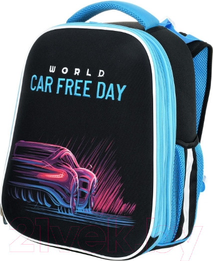 Изображение товара Школьный рюкзак Schoolformat Ergonomic + Minimal Car РЮКЖКРД-МКР (черный)