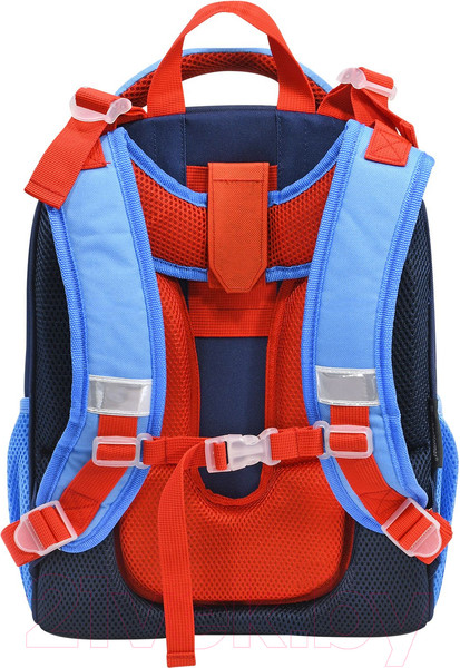 Изображение товара Школьный рюкзак Schoolformat Ergonomic 2 Catch The Waves РЮКЖК2-КВС (синий)