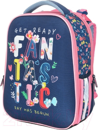 Изображение товара Школьный рюкзак Schoolformat 2А4 Funtastic РЮКЖК2А4-ФТС (синий)