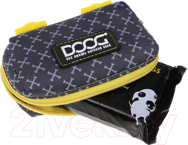 Изображение товара Сумка для лакомств DOOG Odie / WPD17-N (серый/желтый)