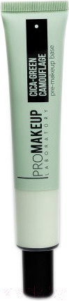 Изображение товара Основа под макияж PROMAKEUP Матирующая нейтрализатор красноты Cica-Green Camouflage (50мл)