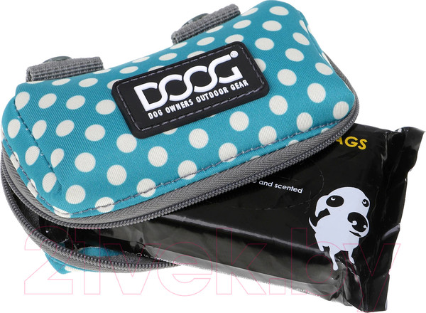Изображение товара Сумка для лакомств DOOG Scooby / WPD11-N (голубой в белую крапинку)