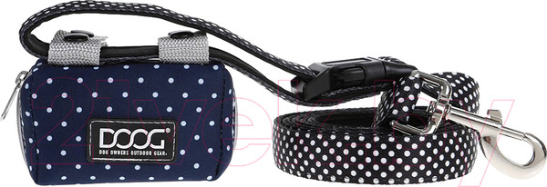 Изображение товара Сумка для лакомств DOOG Stella / WPD05-N (синий в белый горох)