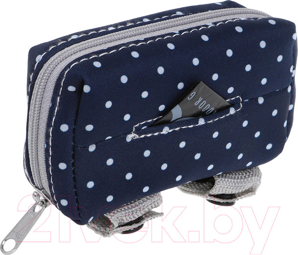 Изображение товара Сумка для лакомств DOOG Stella / WPD05-N (синий в белый горох)