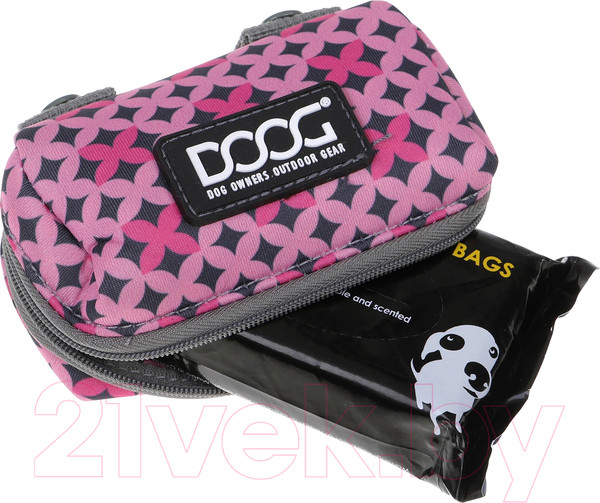 Изображение товара Сумка для лакомств DOOG Toto / WPD13-N (розовый с узором)