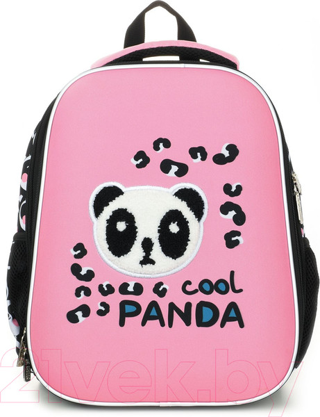 Изображение товара Школьный рюкзак Schoolformat Ergonomic Light Fluffy Panda РЮКЖКМБ-ФПН (розовый)