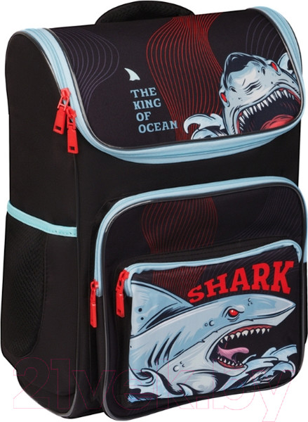 Изображение товара Школьный рюкзак ArtSpace Happy School Shark / Uni_17727