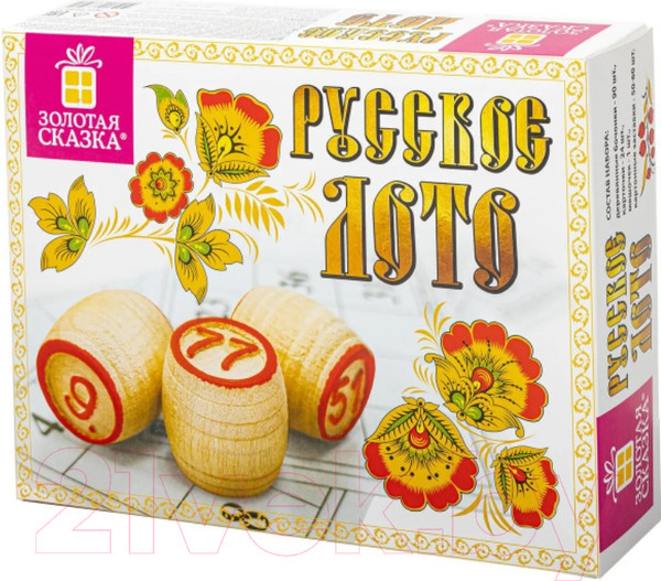 Изображение товара Лото Золотая сказка Русское лото / 664672