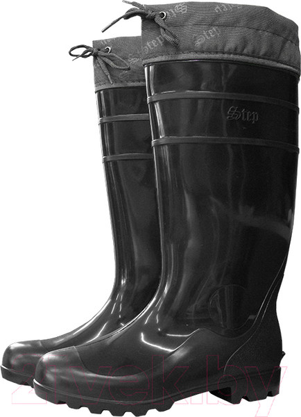 Изображение товара Сапоги резиновые Step С-40 Н с надставкой (р.45, черный)