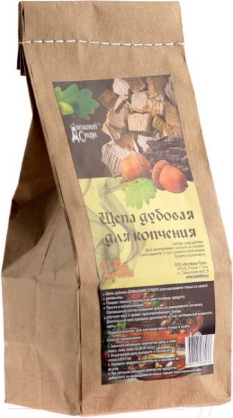 Изображение товара Щепа для копчения Домашний Сундук ДС-81