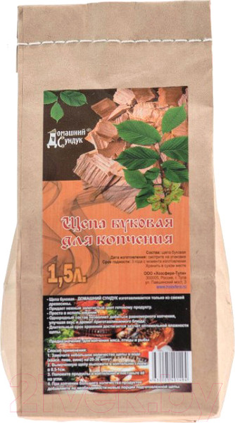 Изображение товара Щепа для копчения Домашний Сундук ДС-102