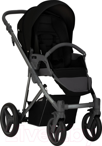Изображение товара Детская универсальная коляска Bebetto Flavio 2 в 1 графитовая рама (10)