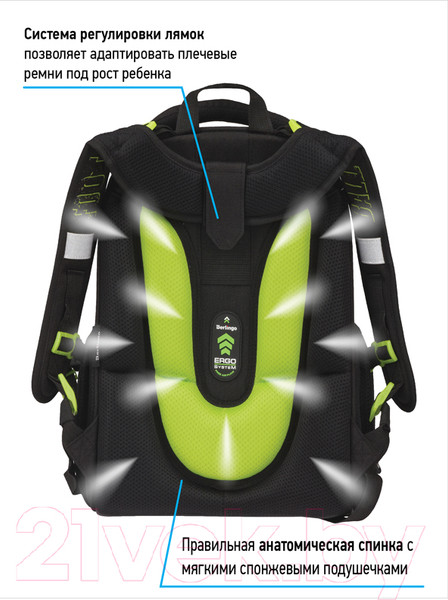 Изображение товара Школьный рюкзак Berlingo Expert Football Or Nothing / RU07123