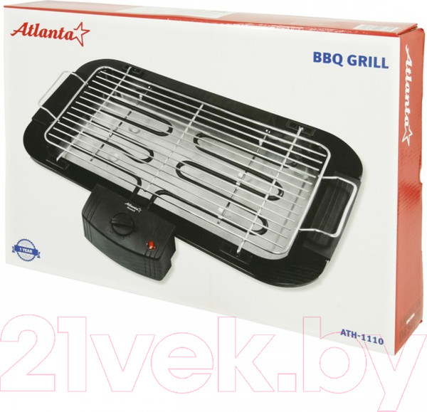 Изображение товара Электрогриль Atlanta ATH-1110 (черный)