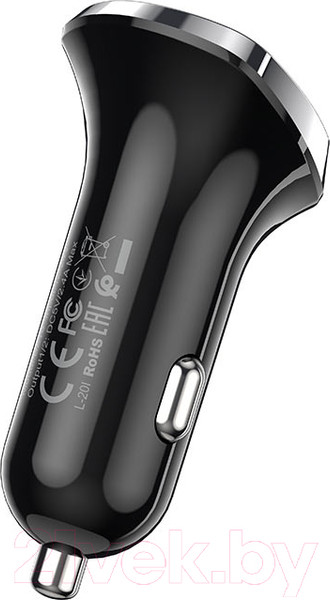 Изображение товара Зарядное устройство автомобильное Borofone BZ15 (черный)