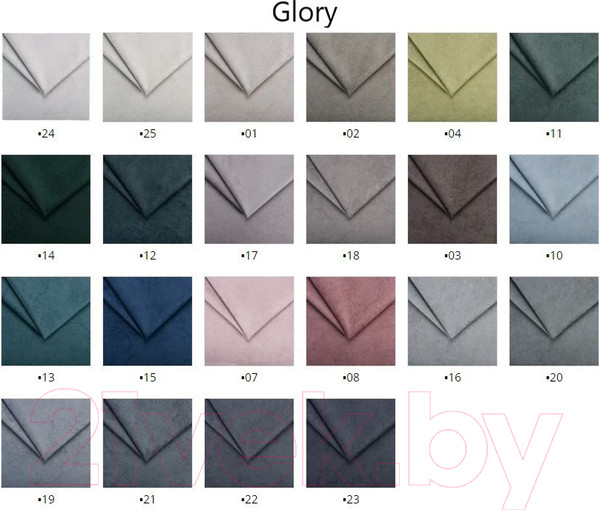 Изображение товара Двуспальная кровать Elmax Альба 200x200 Стационарное (Glory 16)