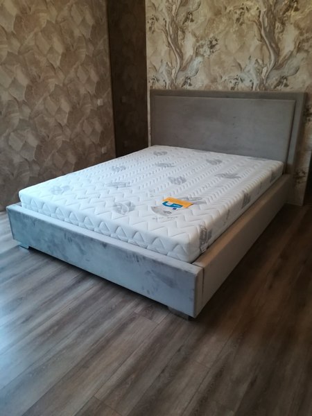 Изображение товара Двуспальная кровать Elmax Альба 200x200 Газ-лифт  (Glory 19)