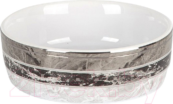 Изображение товара Мыльница Primanova Garnsey D-20481 (серый)