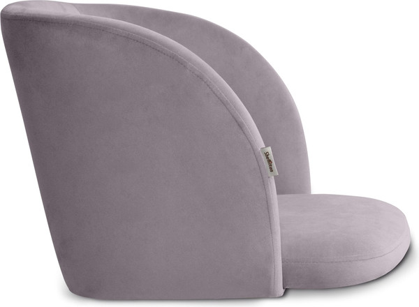 Изображение товара Стул барный Sheffilton SHT-ST33/S128 (сиреневая орхидея/хром/белый муар)