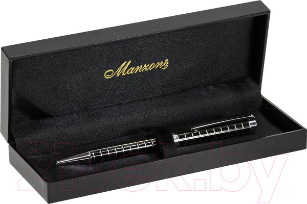 Изображение товара Ручка шариковая имиджевая Manzoni Prato с футляром / KR620B-1-10M