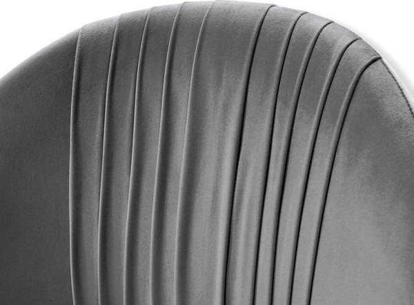 Изображение товара Стул барный Sheffilton SHT-ST35-1/S128 (угольно-серый/хром/белый муар)