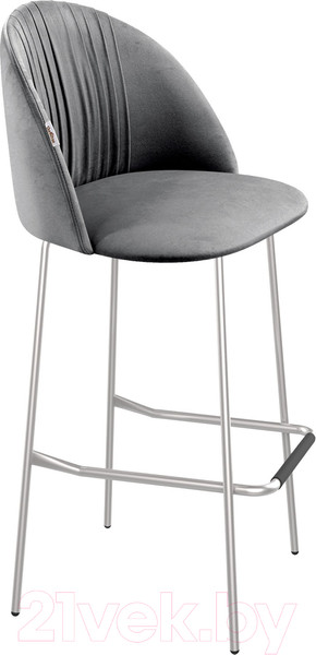 Изображение товара Стул барный Sheffilton SHT-ST35-1/S29 (угольно-серый/хром лак)