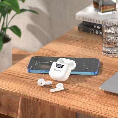 Изображение товара Беспроводные наушники Borofone BW05 Plus (белый)