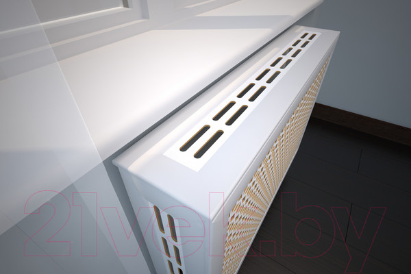 Изображение товара Крышка для экрана радиатора STELLA Универсальная 60см (белый)