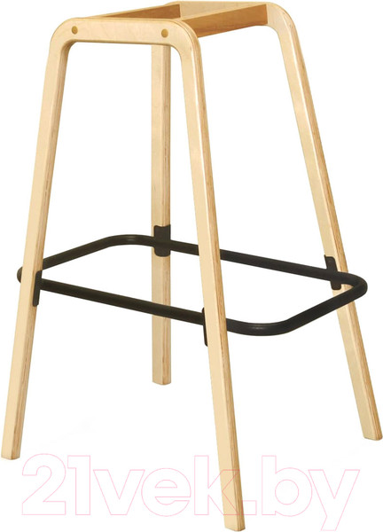 Изображение товара Стул барный Sheffilton SHT-ST35/S94 (тихий океан/прозрачный лак/черный муар)