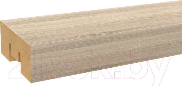 Изображение товара Рейка интерьерная STELLA Бриона МДФ Дуб Сонома (2700x40x16)
